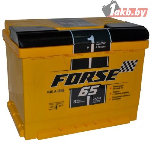 Аккумулятор Forse 65 6CT-65VLR правый +
