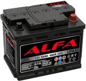 Аккумулятор ALFA Hybrid 55 R (55 А·ч)