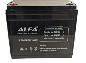 Аккумулятор ALFA 12V-134Ah(C20) L (тяговый)